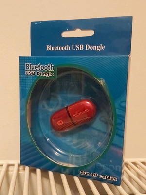 USB Bluetooth Dongle v1.2 νέο, ιδανικό για ρετρο υπολογιστές Win98 και WinXP
