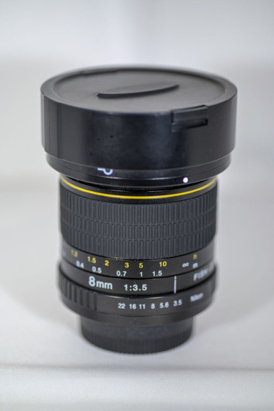 Φακός Fisheye Kelda για Nikon F-mount DX crop 8mm f3.5