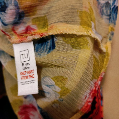 TU blouse dress for girl 8 years like new