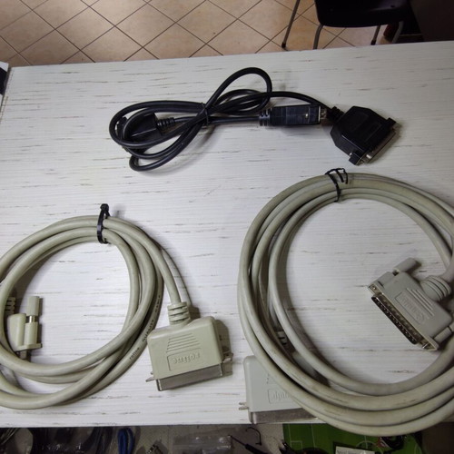 Serial and parallel cables used, pack of 3 pieces