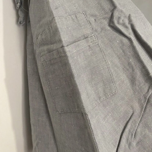 Trussardi baby linen dress with adjustable straps, pockets, like new 18-24 months