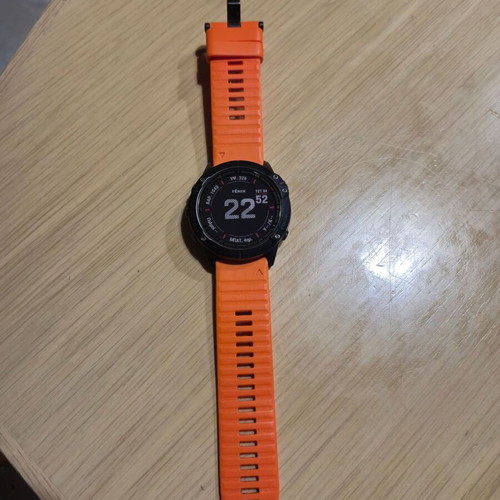 Garmin Fenix 6X Sapphire Carbon Gray 51mm like new multisport GPS smartwatch