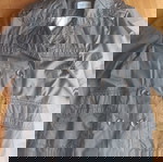  Massimo Dutti γυναικεία κοντή χακί καμπαρντίνα XL