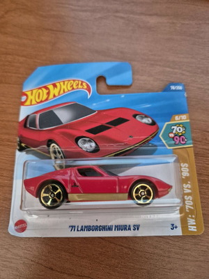 Lamborghini Miura SV Hot Wheels in perfect condition