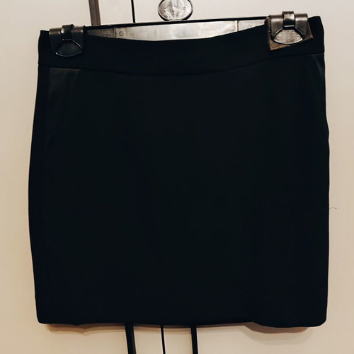 Mini skirt Mango like new, black, size S