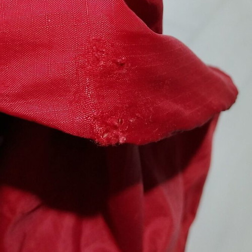 Northface red backpack used, waterproof with 4 compartments