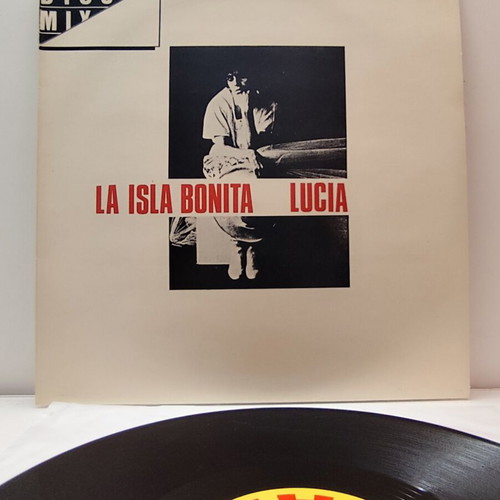 Lucia La Isla Bonita 12" Maxi Single pop, like new