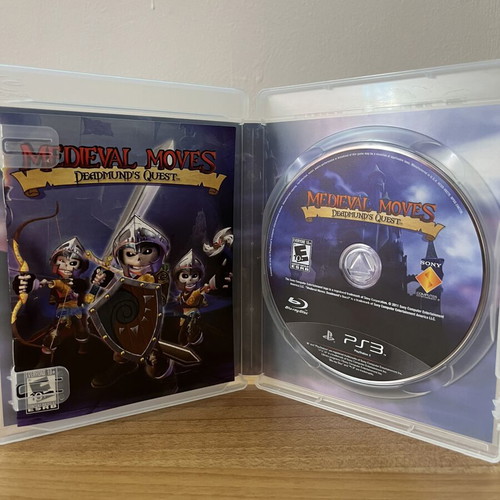 Medieval Moves Deadmund's Quest PS3 game like new, requires PlayStation Move