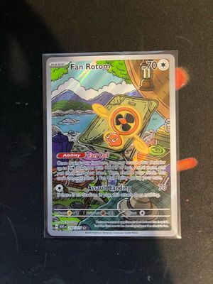 Fan Rotom Pokemon TCG like new