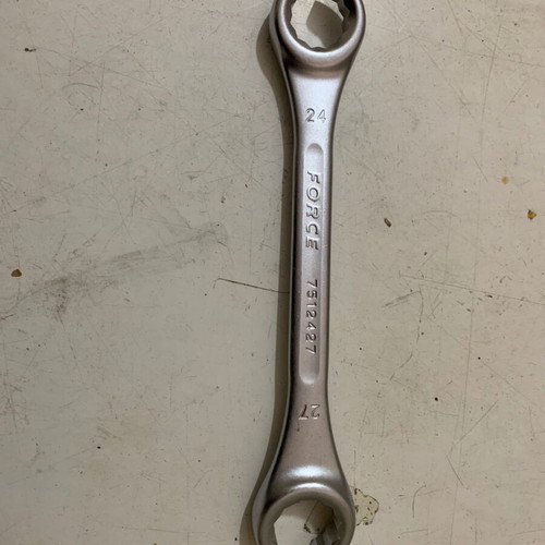 Force 24mm 27mm flare nut wrench like new