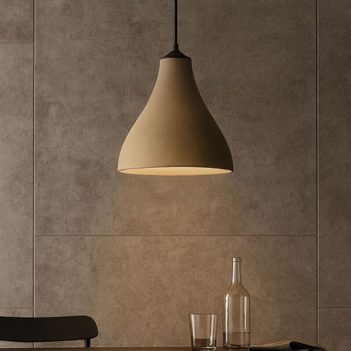 Elegant Flow Ceiling Lamp new, minimalist design, PLA material
