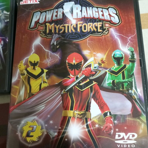 Power Rangers 1&2 Mystic Force DVD used, pack
