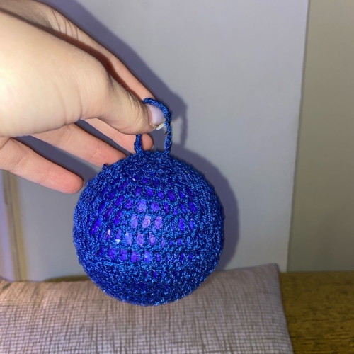 Christmas ball handmade