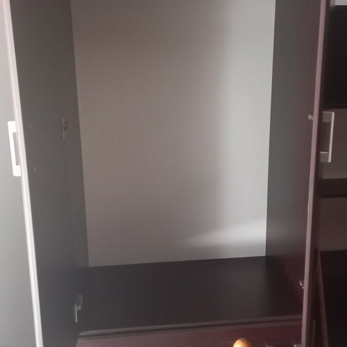Two-door wardrobe
