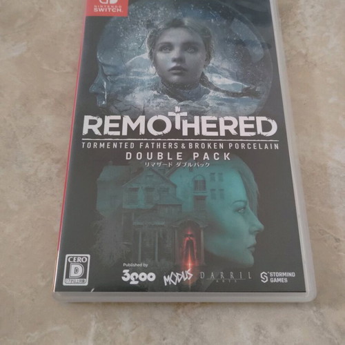 Nintendo Switch Remothered Tormented Fathers & Broken Porcelain Double Pack like new