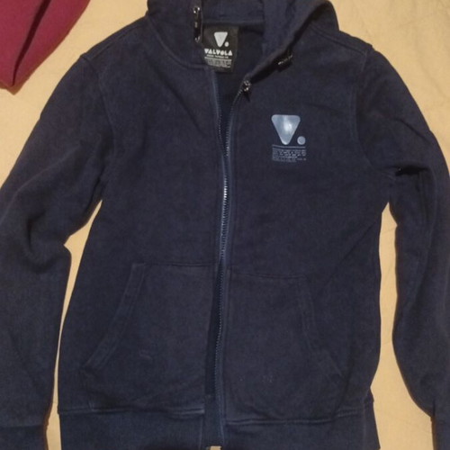 Boy's jacket 10 years like new, 100% cotton, blue