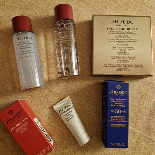 Shiseido samples new