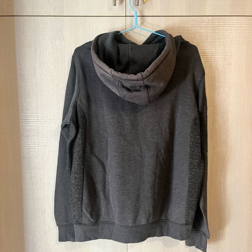 Livergy men's grey hoodie size Large used, fleece interior