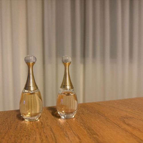 J’ADORE DIOR Eau de Parfum mini perfumes like new, 2 pieces