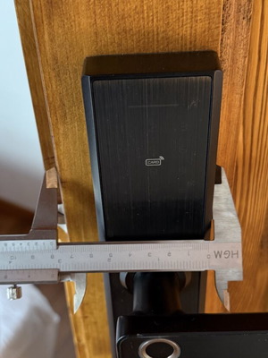 Moes WDL-X1 Smart WiFi Lock Black like new