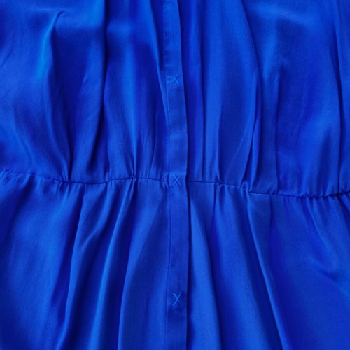 Cacharel silk dress like new, blue, size S
