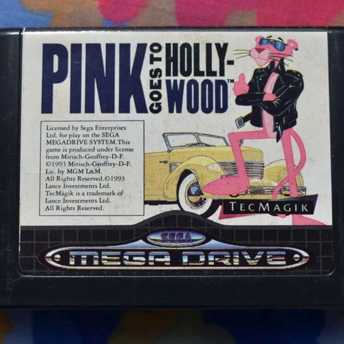 Pink Goes To Hollywood Sega Mega Drive used action game