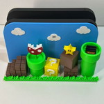 Βάση για το Nintendo Switch 2 Dock με σχέδιο Super Mario 3D printed κατόπιν παραγγελίας