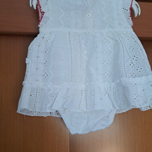 Mini Raxevsky white lace baby dress like new for 3-6 months
