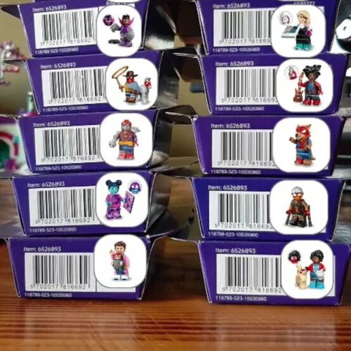 LEGO Minifigures Spider-Man: Into the Spider-Verse set of 12