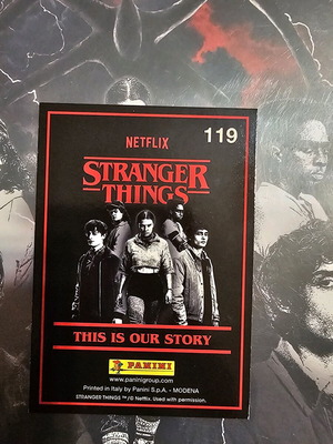 Stranger Things κάρτα σαν καινούργιο