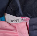 Various fabrics used, pack