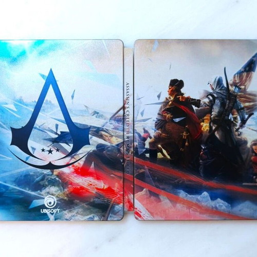 Assassins Creed 3 Remastered Steelbook Edition like new for XBOX One