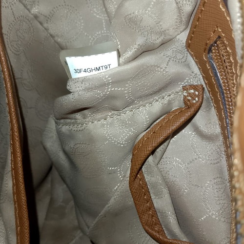 Michael Kors brown backpack