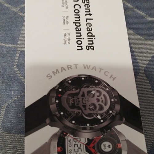 Smart watch with 1.85-inch AMOLED HD sapphire screen, NFC, GPS