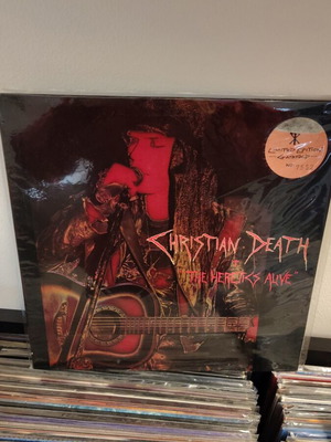 Christian Death The Heretics alive vinyl used