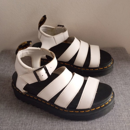 Dr. Martens Blaire sandals like new, size 37, black and white