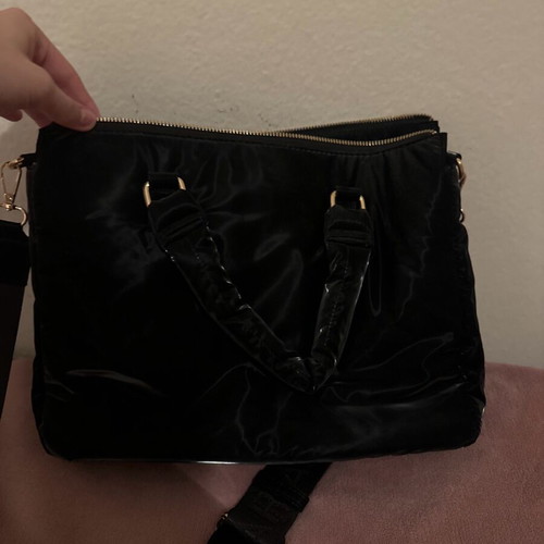 Maria Mare shoulder bag new with quilted design black