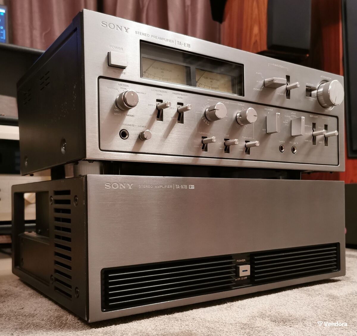 Sony TA-E7B and TA-N7B VFET vintage… - € 4.250,00 - Vendora.cy