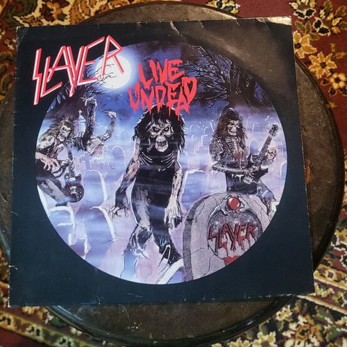 Slayer Live Undead vinyl used, metal