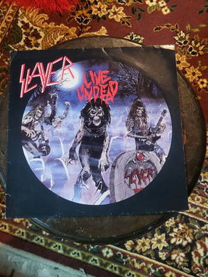 Slayer Live Undead vinyl used, metal