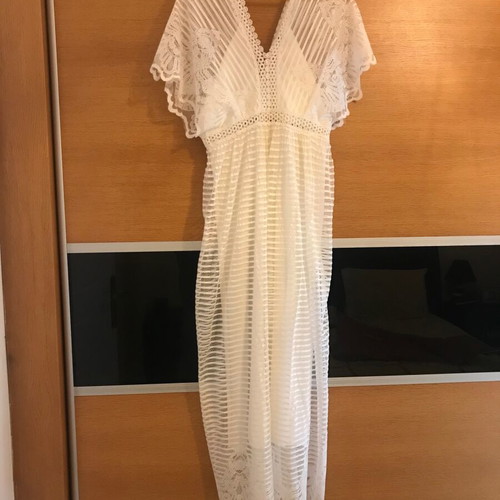 Lace dress like new, wedding or minimal dress size M