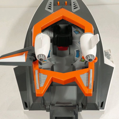 Playmobil 70002 Spy Team Turboship used with missing parts