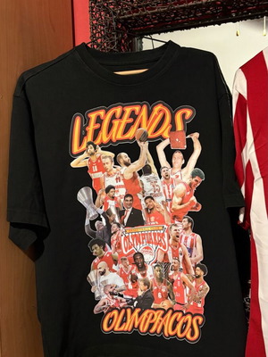 Μπλούζα Olympiakos Legends καινούργια, συλλεκτική