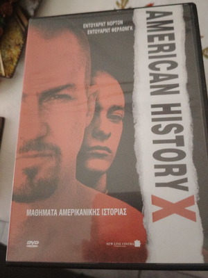 American History X DVD σαν καινούργιο με ελληνικούς υπότιτλους