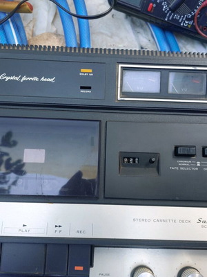 Sansui Sc 636 λειτουργικό δεκ 70 σπάνιο μεταχειρισμένο