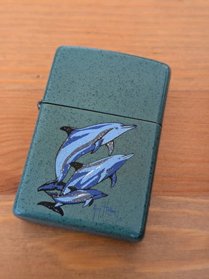 Zippo Guy Harvey 2002 lighter in very good condition
