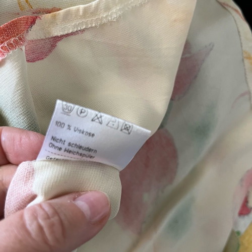 Women's shirt new 5XL multicolor 100% viscose