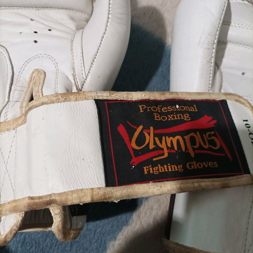 Olympus boxing gloves like new
