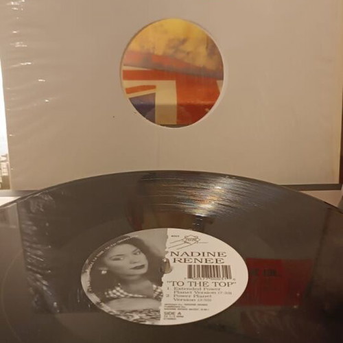 Nadine Renee To The Top 12” vinyl like new, electronic