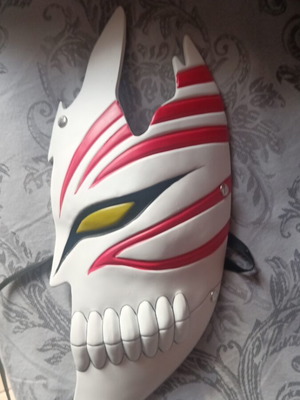 Bleach Half Hollow Ichigo Mask resin new for decoration